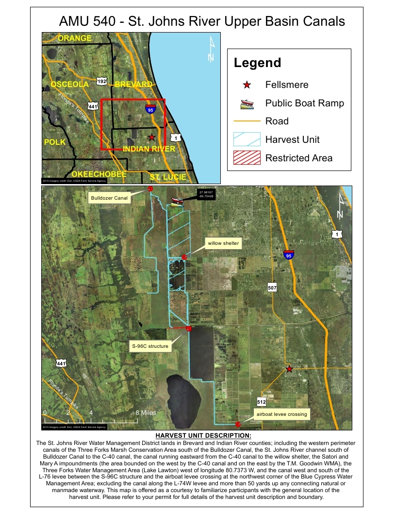 upper basin canal where to hunt gators c40